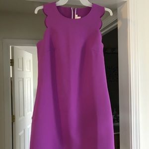 J Crew Scalloped Dress
